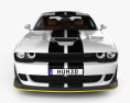 Dodge Challenger SRT Hellcat WideBody 인테리어 가 있는 2020 3D 모델  front view