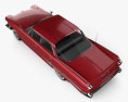 Dodge Dart Phoenix Hardtop 轿车 1960 3D模型 顶视图