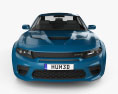 Dodge Charger SRT Hellcat Wide body 2022 3d model front view