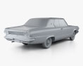 Dodge Dart GT hardtop купе 1965 3D модель