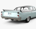 Dodge Coronet 4도어 세단 1957 3D 모델 