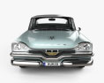 Dodge Coronet 4도어 세단 1957 3D 모델  front view