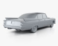 Dodge Coronet 4 puertas Sedán 1957 Modelo 3D