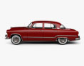 Dodge Coronet sedan 1953 3D-Modell Seitenansicht