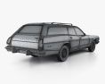 Dodge Coronet 旅行車 1974 3D模型