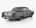 Dodge Coronet 4도어 세단 1955 3D 모델 