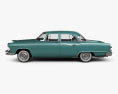 Dodge Coronet 4도어 세단 1955 3D 모델  side view