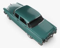 Dodge Coronet 4门 轿车 1955 3D模型 顶视图