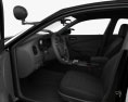 Dodge Charger Поліція з детальним інтер'єром 2017 3D модель seats