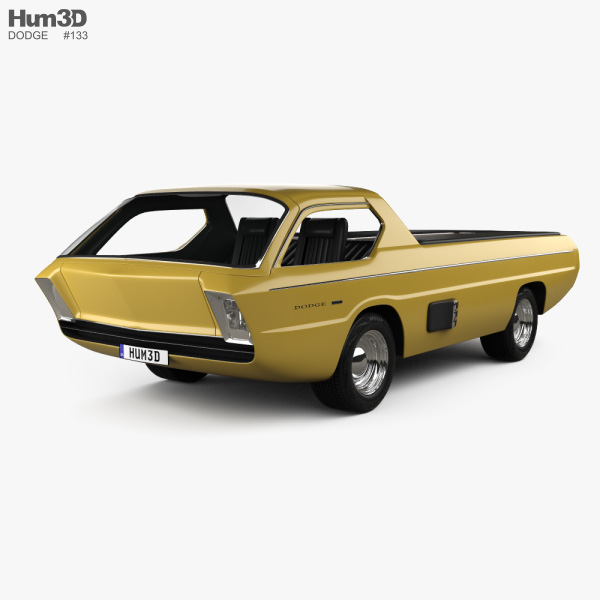 Dodge Deora 1967 3D 모델 