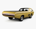 Dodge Deora 1967 3D-Modell Rückansicht