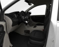 Dodge Grand Caravan з детальним інтер'єром 2014 3D модель seats