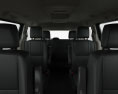 Dodge Grand Caravan com interior 2014 Modelo 3d