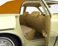 Dodge Coronet sedan Custom V8 318 with HQ interior and engine 1973 3d model