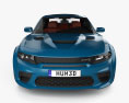 Dodge Charger SRT Hellcat with HQ interior 2020 3d model front view