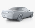 Dodge Challenger SRT Hellcat 2024 Modello 3D