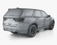 Dodge Durango SRT Hellcat Black Package 2024 3D 모델 