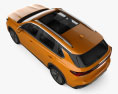 Dodge Journey 2021 3d model top view