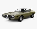 Dodge Charger 1974 3D 모델 