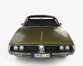 Dodge Charger 1974 3D 모델  front view