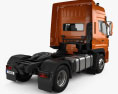 Dongfeng Denon Tractor Truck 2015 3d model back view