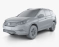 Dongfeng AX7 2018 3D模型 clay render