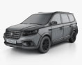 DongFeng Fengxing SX6 2019 Modelo 3d wire render