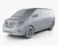 DongFeng Future M7 2021 3d model clay render