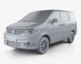 DongFeng Succe 2021 3Dモデル clay render