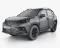 DongFeng Aeolus AX5 2022 3d model wire render