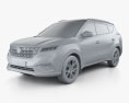 DongFeng Fengguang 580 2022 3D 모델  clay render