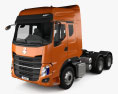 DongFeng Liuzhou H7 Tractor Truck 3-axle 2018 3D-Modell