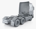 DongFeng Liuzhou H7 Tractor Truck 3-axle 2018 3D-Modell