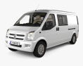 DongFeng C35 Crew Van con interior 2012 Modelo 3D