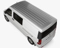 DongFeng C35 Crew Van 인테리어 가 있는 2012 3D 모델  top view