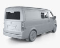 DongFeng C35 Crew Van com interior 2012 Modelo 3d