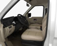 DongFeng C35 Crew Van con interni 2012 Modello 3D seats
