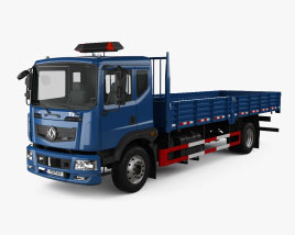 DongFeng KR Camión de Plataforma 2021 Modelo 3D