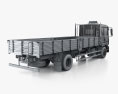 DongFeng KR Flatbed Truck 2021 3d model