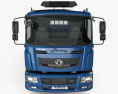 DongFeng KR Flatbed Truck 2021 Modello 3D vista frontale