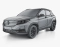 DongFeng Fengon E3 2024 3D-Modell wire render