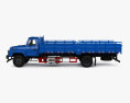 DongFeng EQ5121XLHL6D Flatbed Truck 2023 3d model side view
