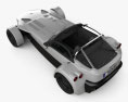 Donkervoort D8 GTO 2015 3D模型 顶视图