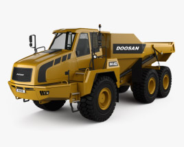 Doosan DA40 Muldenkipper 2017 3D-Modell