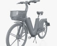 Dott E-bike 2024 3D-Modell clay render