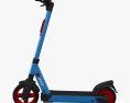 Dott E-scooter 2024 3D-Modell Seitenansicht