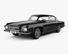 3D model of Dual-Ghia L6.4 coupe 1960