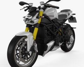 Ducati Streetfighter 848 2012 Modello 3D