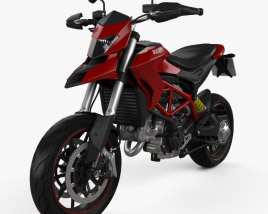 3D model of Ducati Hypermotard 2013