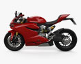 Ducati 1199 Panigale 2012 3D模型 侧视图